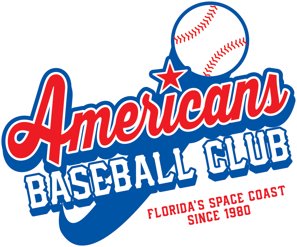 Americans Baseball Club circular stamp logo